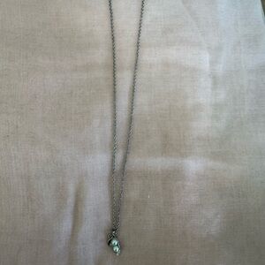 Delicate Silver Necklace with Minimalist Pendant